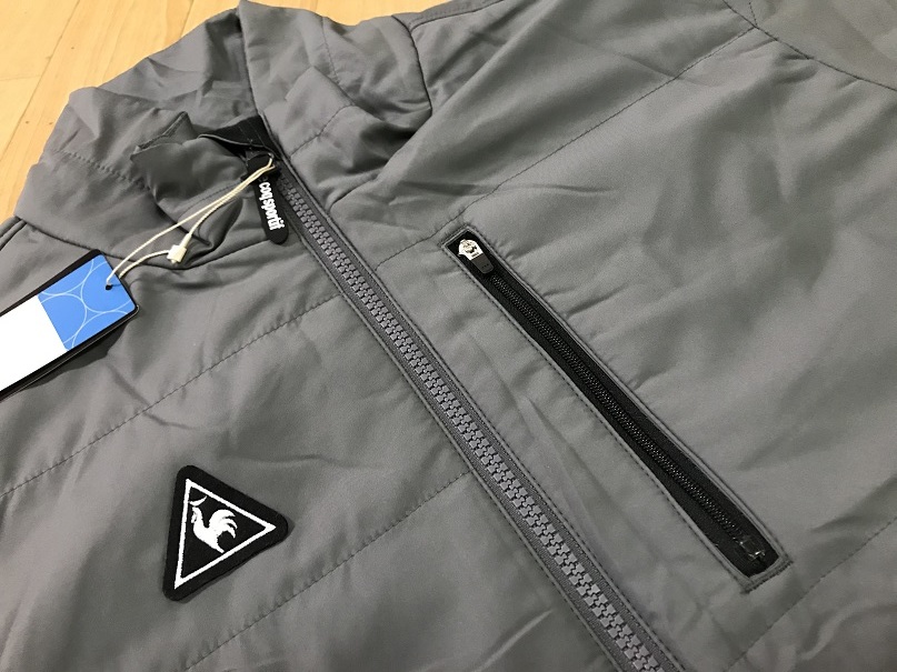 coq sportif le 0 30％OFFセール！ ゴルフ） Le coq sportif GOLF (ルコックゴルフ) 中綿ジャケット QGMMJK13AT(GY00)Ｌ