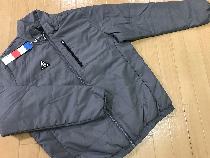 coq sportif le 0 30％OFFセール！ ゴルフ） Le coq sportif GOLF (ルコックゴルフ) 中綿ジャケット QGMMJK13AT(GY00)Ｌ