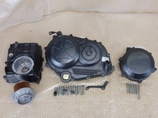 VTR250 / MC33 エンジンカバー オイルパン