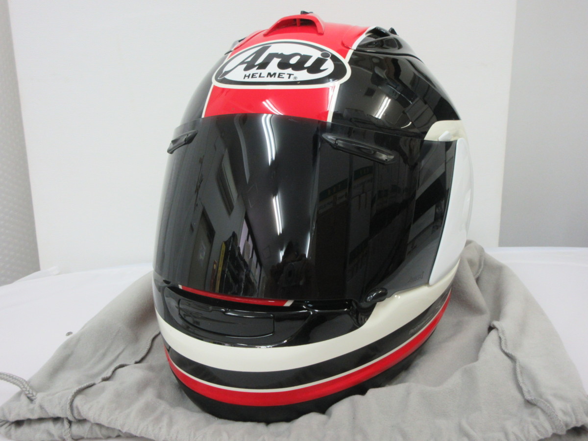 ◎Arai アライ フルフェイスヘルメット RX-7 RV 2009年製 布袋付き