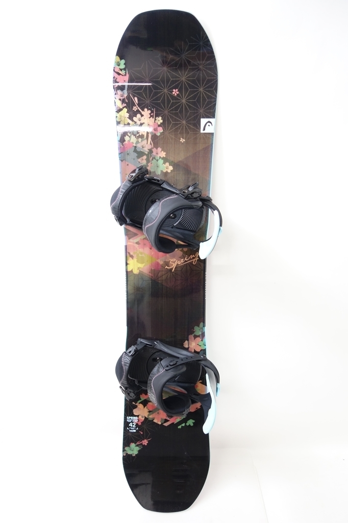 【未使用品】HEAD Spring スノーボード 中古 16/17 HEAD SPRING レディース142cm NX ONE FAY ビンディング付き