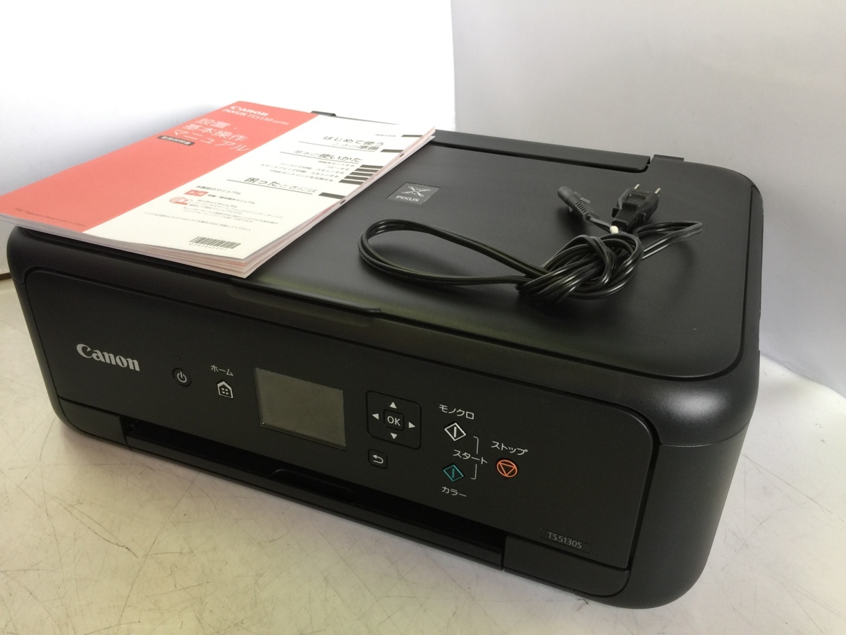 ショッピング卸値 ☆ Canon PIXUS TS5130S [Black] / 使用枚数445Pages