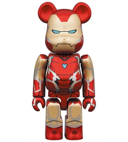 即決 IRON MAN MARK 85 BE@RBRICK 100％ & 400％　新品 MEDICOM TOY アイアンマン マーク 85 ベアブリック メディコムトイ 2G OSAKA MAN IRON - US 1000% 100%