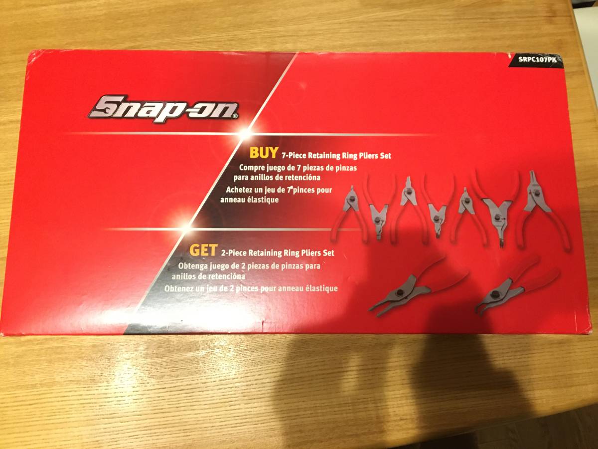 大人気，新品 Snap-on スナップオン スナップリングプヤイヤーSRPC107PK(ハンドツール、大工道具)｜売買されたオークション情報、yahooの商品情報をアーカイブ公開 - オークファン その他