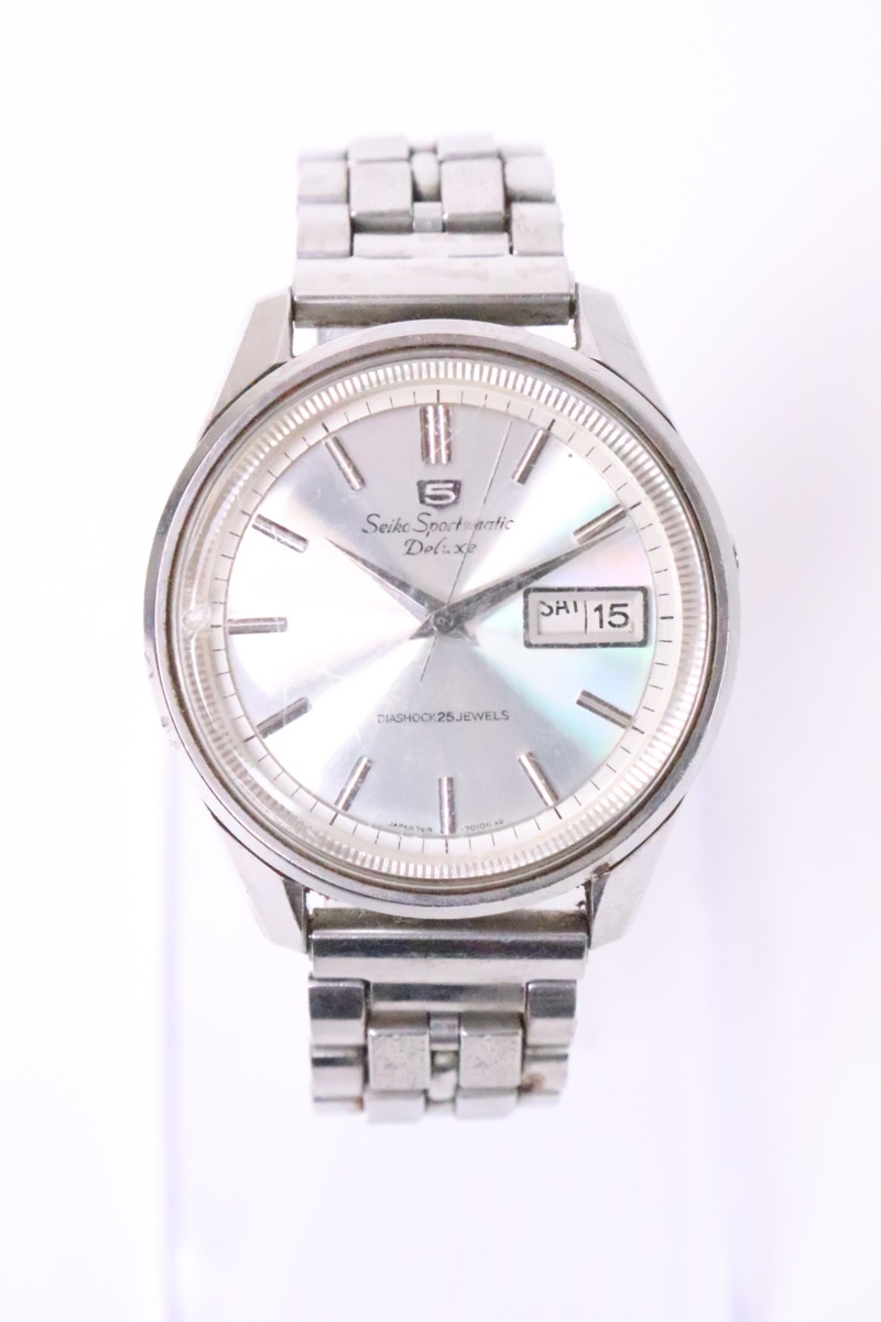 セイコー SEIKO 5 Sportsmatic Deluxe スポーツマチック デラックス