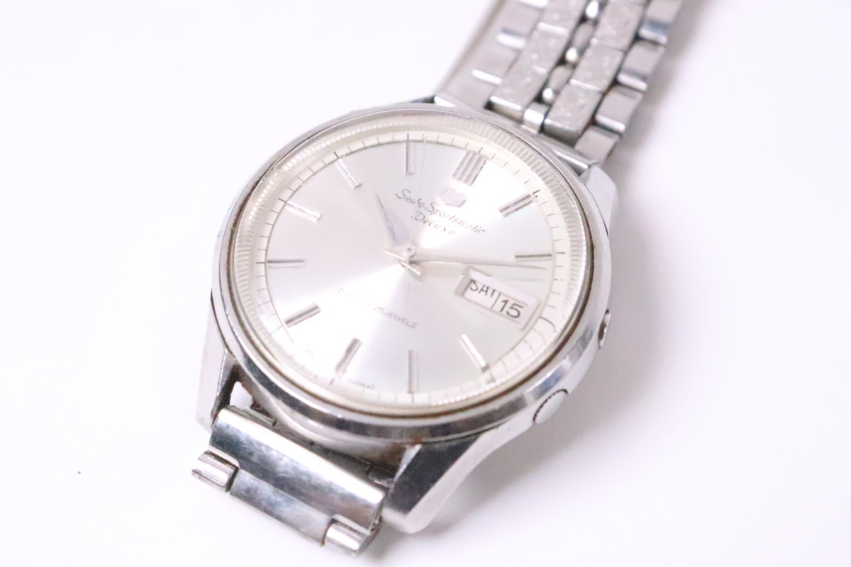 セイコー SEIKO 5 Sportsmatic Deluxe スポーツマチック デラックス
