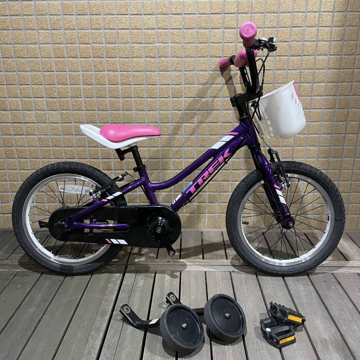 【最新作，人気SALE】 / /引取歓迎 TREK/トレック 子供用自転車 キッズバイク Precaliber 16 適正身長99-117cm 定価28 620円 Purple Lotus 2019年(16インチ～)｜売買されたオークション情報、yahooの商品情報をアーカイブ公開 - オ 16インチ～