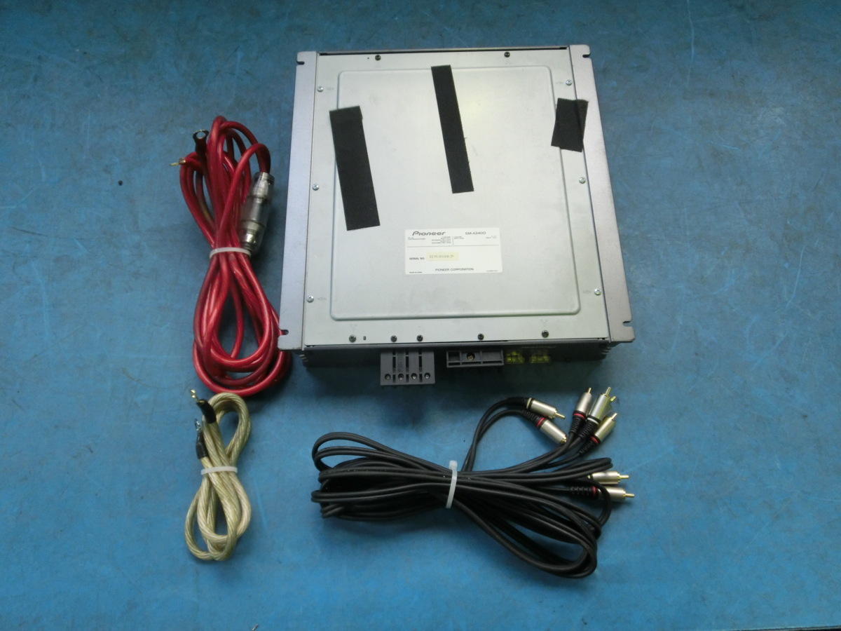 カロッツェリア GM-A3400 4チャンネルパワーアンプ パワーアンプ
