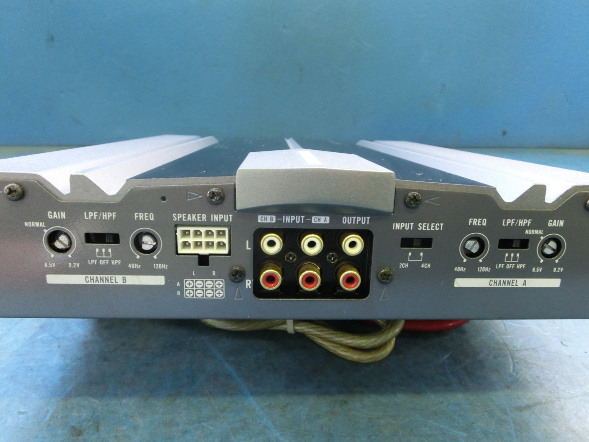カロッツェリア GM-A3400 4チャンネルパワーアンプ パワーアンプ