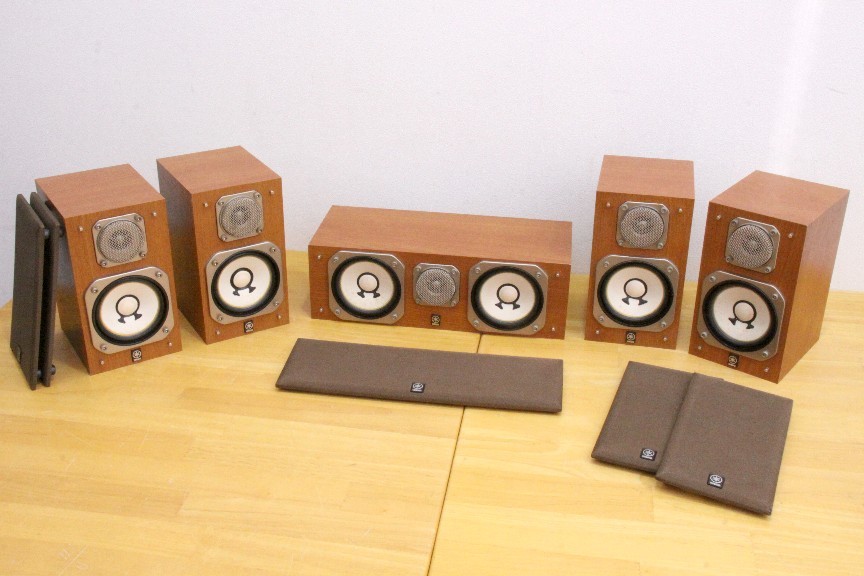 ヤマハ 小型スピーカー 5本セット NS-10MMTx4 NS-C10MMx1 /// YAMAHA