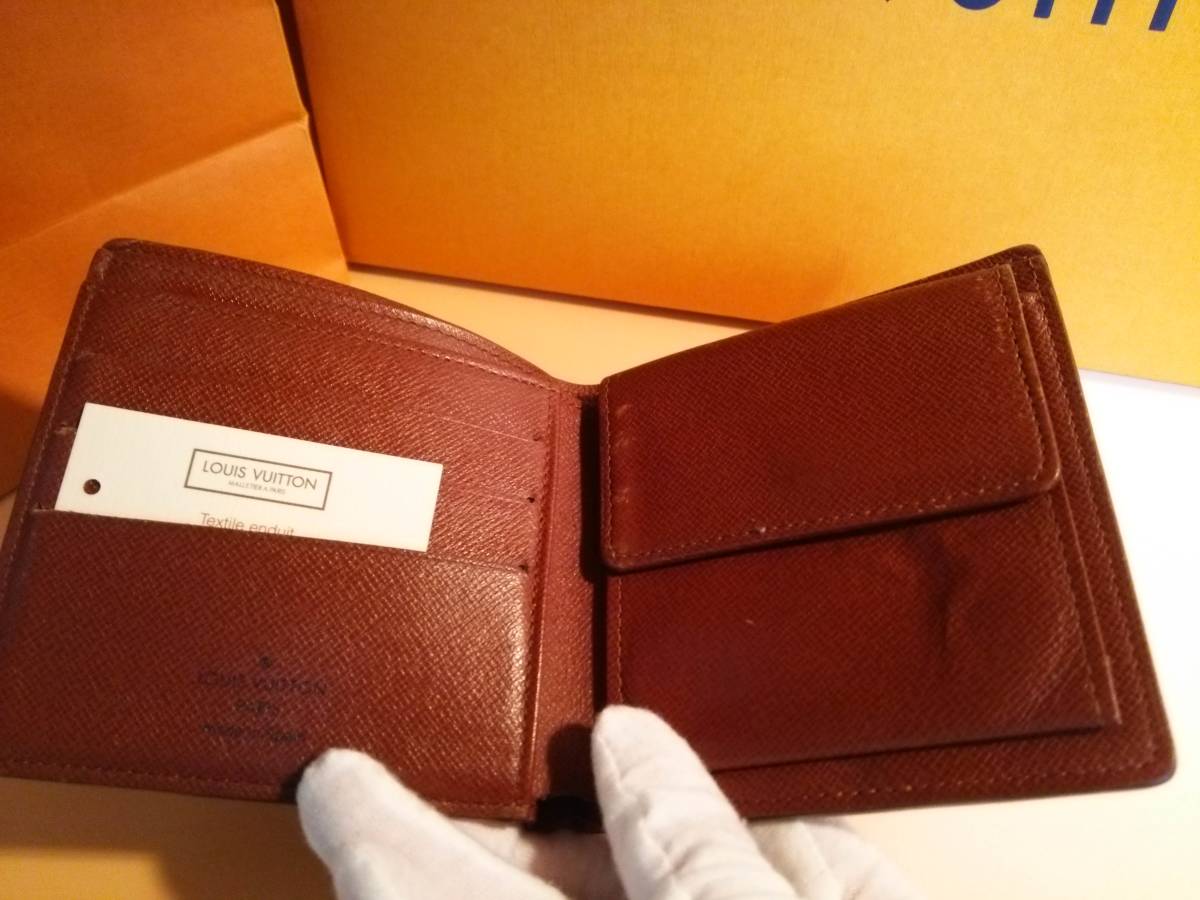 ルイヴィトン モノグラム ポルトフォイユ マルコ 2つ折り財布 ルイ