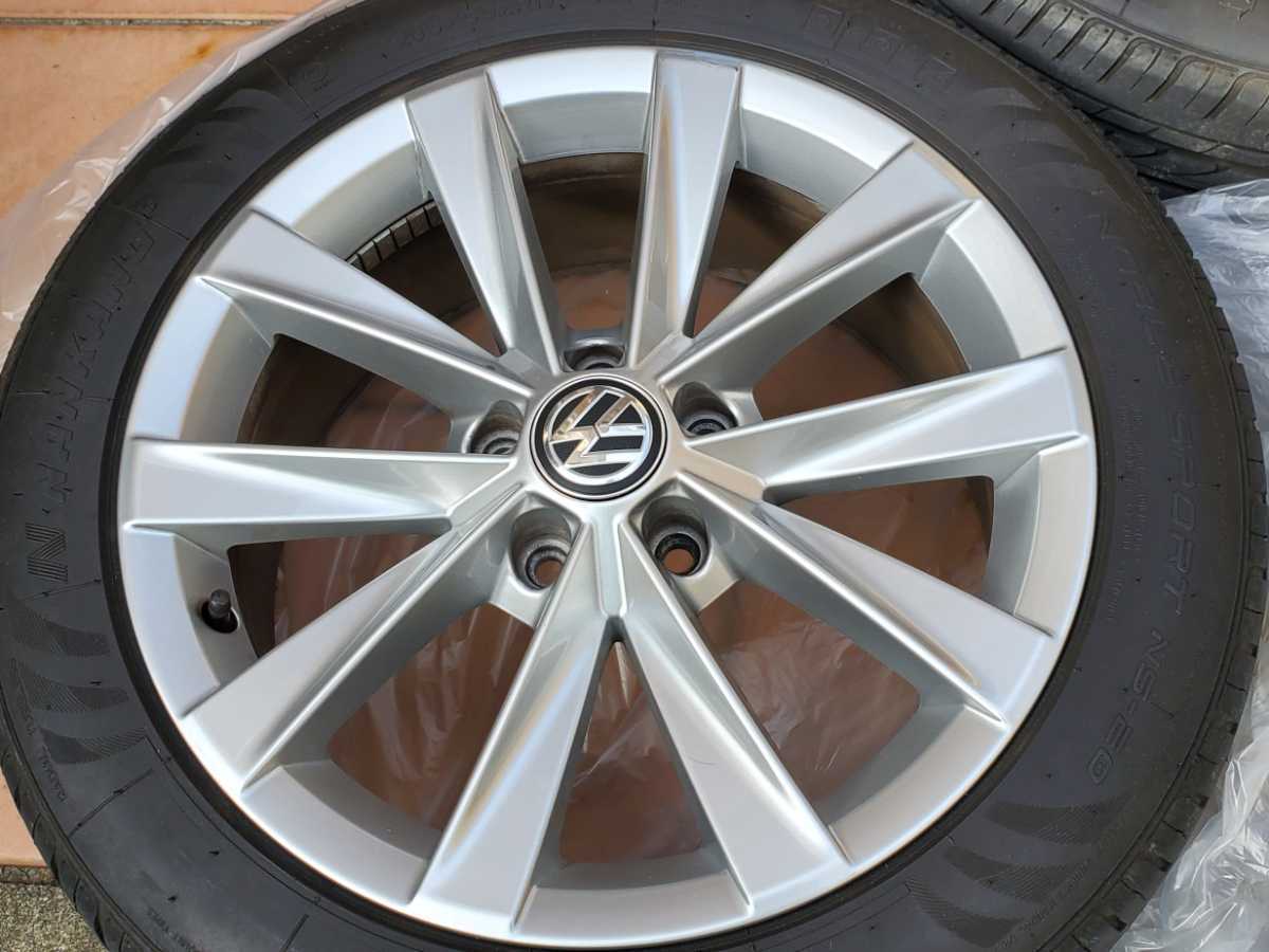 VW純正ホイール 17インチ タイヤ付 4本セット GOLF［ゴルフ］7