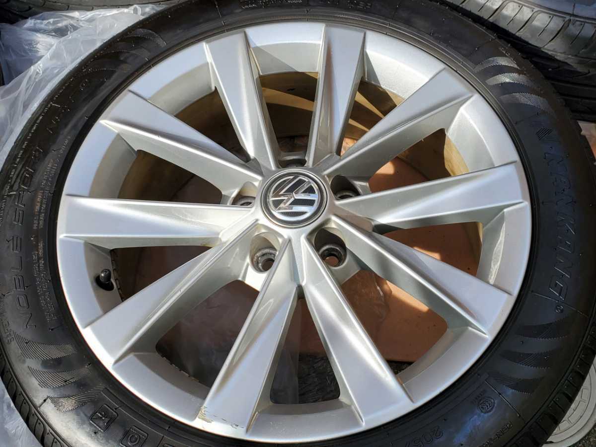 VW純正ホイール 17インチ タイヤ付 4本セット GOLF［ゴルフ］7