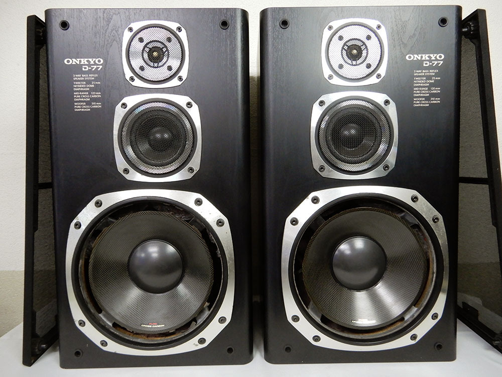 ◇ スピーカー ONKYO D-77 ジャンク □YFAD00001651