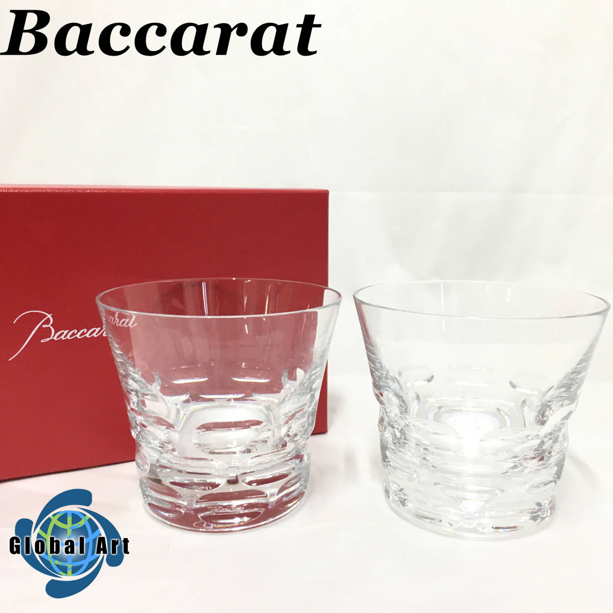 100%新品，セール A11150 保管品 Baccarat バカラ/ロックグラス/ルチア/2017 イヤータンブラー/ペア 2客/オールドファッション/箱付(バカラ)｜売買されたオークション情報、yahooの商品情報をアーカイブ公開 - オーク バカラ
