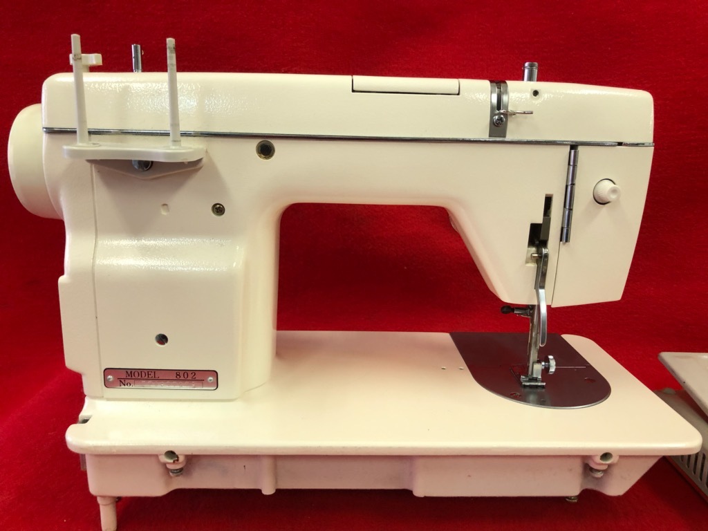 JANOMEミシン　ジャノメ トピア A 802型　レトロ　ジャノメミシン ジャノメミシン 家庭用ミシン トピア802型 JANOME ミシン ジャノメ