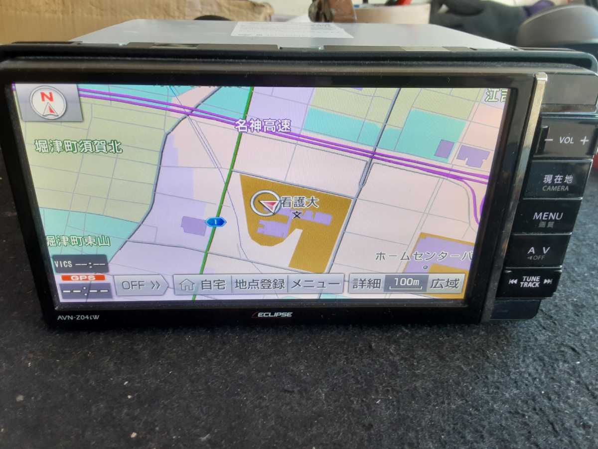 イクリプス ナビ AVN-Z04iW ECLIPSE 2014年 TV地 メモリー AVN-Z04iW
