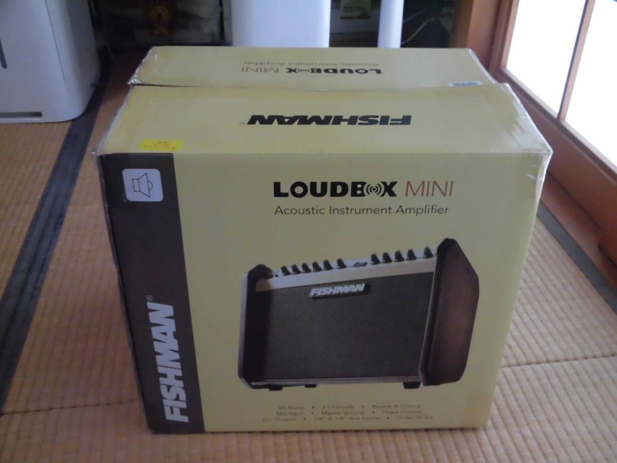  FISHMAN LOUDBOX MINI アコースティックギターアンプ 旧型 60W み 120サイズ(アコースティックアンプ)｜売買されたオークション情報、yahooの商品情報をアーカイブ公開 - オークファン アコースティックアンプ