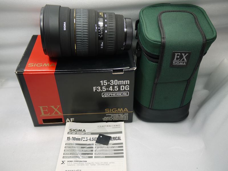 SIGMA 15-30mm F3.5-4.5 EX DG ASPHERICA SAマウント/シグママウント 