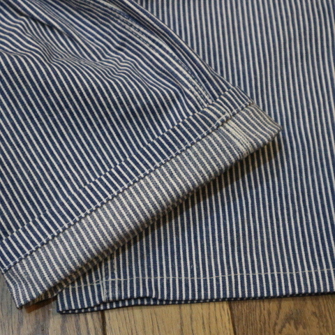 80s USA製 OSHKOSH B'GOSH ヒッコリー ペインターパンツ 28×34