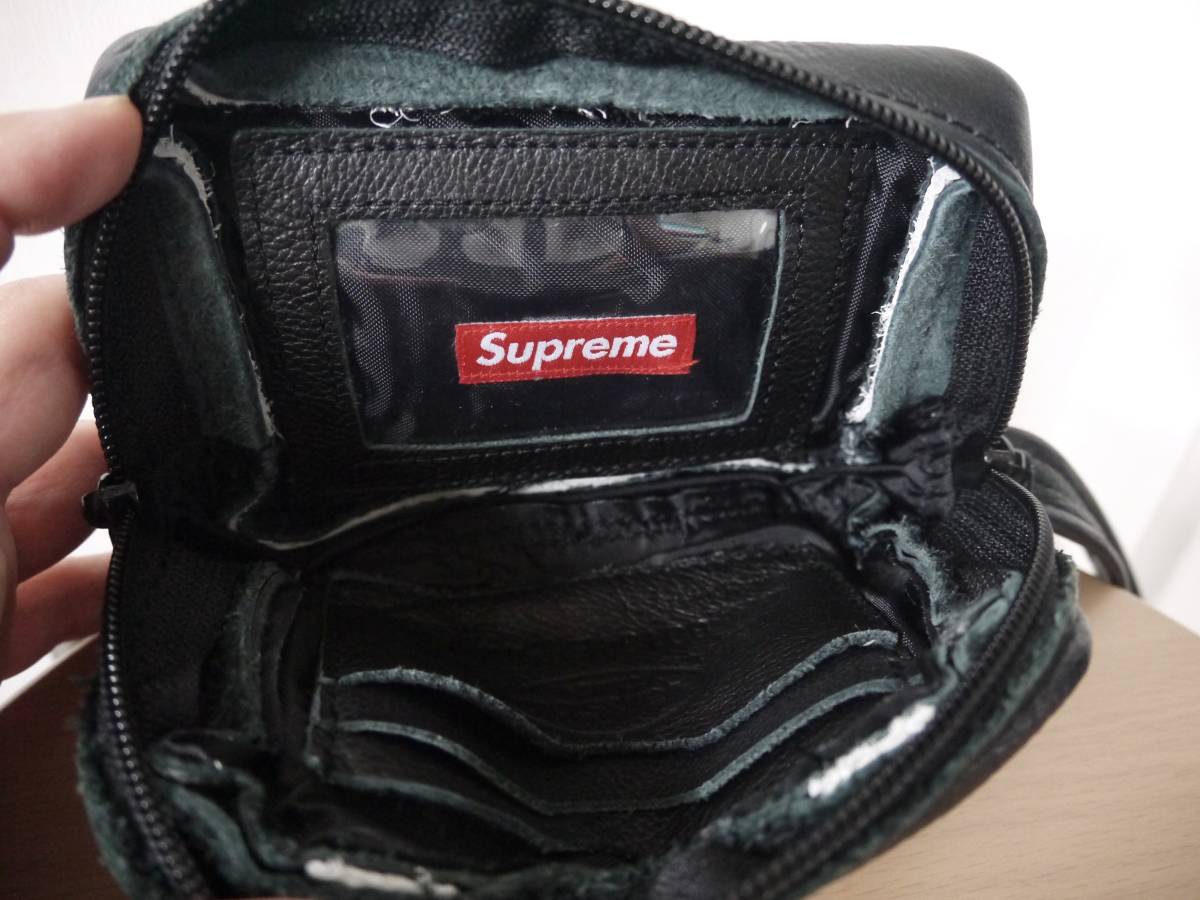 SUPREME × VANSON Leather Wrist Bag 良品 シュプリーム バンソン