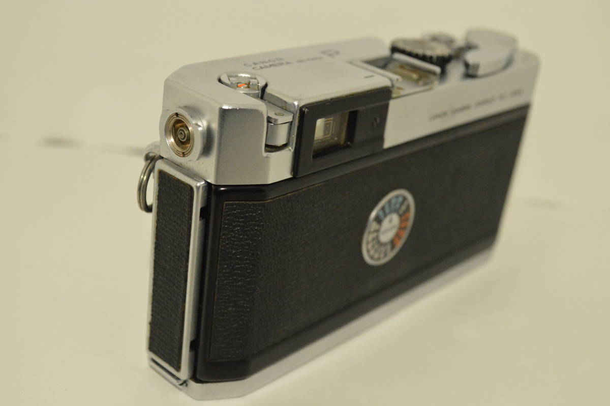 美品 キャノン Canon P レンジファインダー フィルムカメラ 革ケース付き