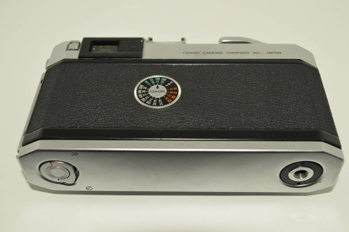 美品 キャノン Canon P レンジファインダー フィルムカメラ 革ケース付き