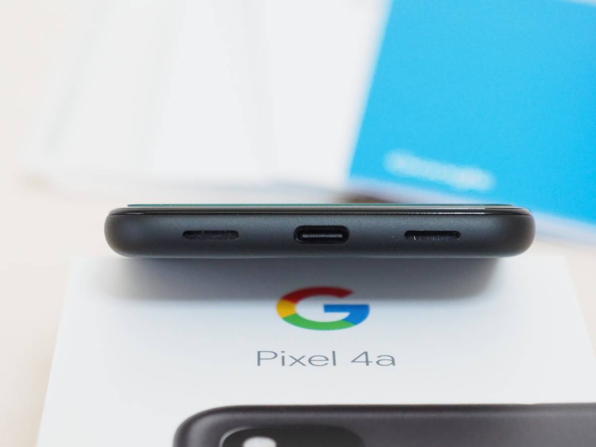 Google Pixel 4a 128GB SIMフリー Just Black Google Store 購入品 美品 送料込 使用期間小　即発送_4