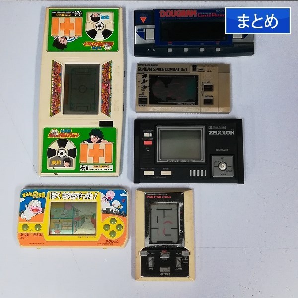 【SALE，格安】 gY306a 訳あり LCDゲーム ダグラム ザクソン パクパクマン オバQ 他 計6点 | X(ゲームウォッチ)｜売買されたオークション情報、yahooの商品情報をアーカイブ公開 - オークファン ゲームウォッチ
