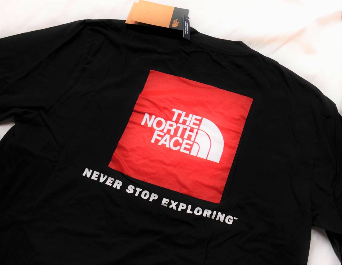 新品未着用 ザ・ノースフェイス正規品 レッドボックスロングTシャツ