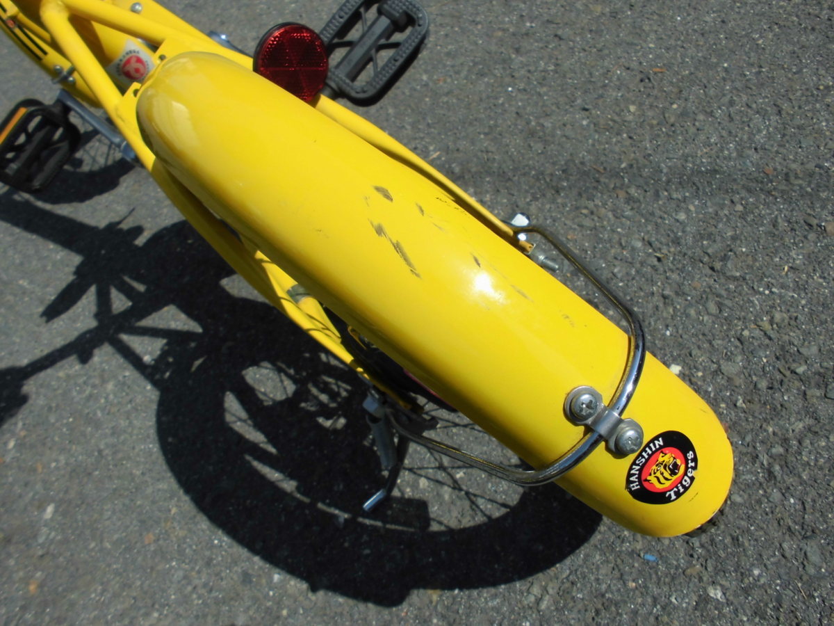 人気，お得 1161☆阪神タイガース仕様 折り畳み自転車 16インチ 希少品 