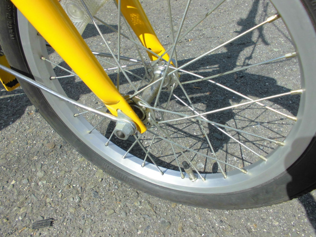 人気，お得 1161☆阪神タイガース仕様 折り畳み自転車 16インチ 希少品 
