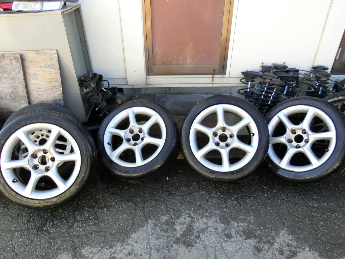 スカイライン 日産 ER34 純正 +40 アルミホイール 日産ER34 