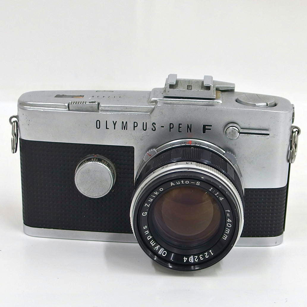 1円【ジャンク】 OLYMPUS オリンパス フィルムカメラ PEN F 40mm F1.4