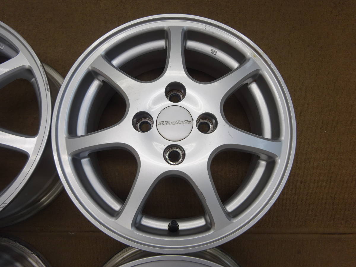 ホンダ 純正 モデューロ 14×5.5J ET45 PCD100 4H 4本 人気商品 