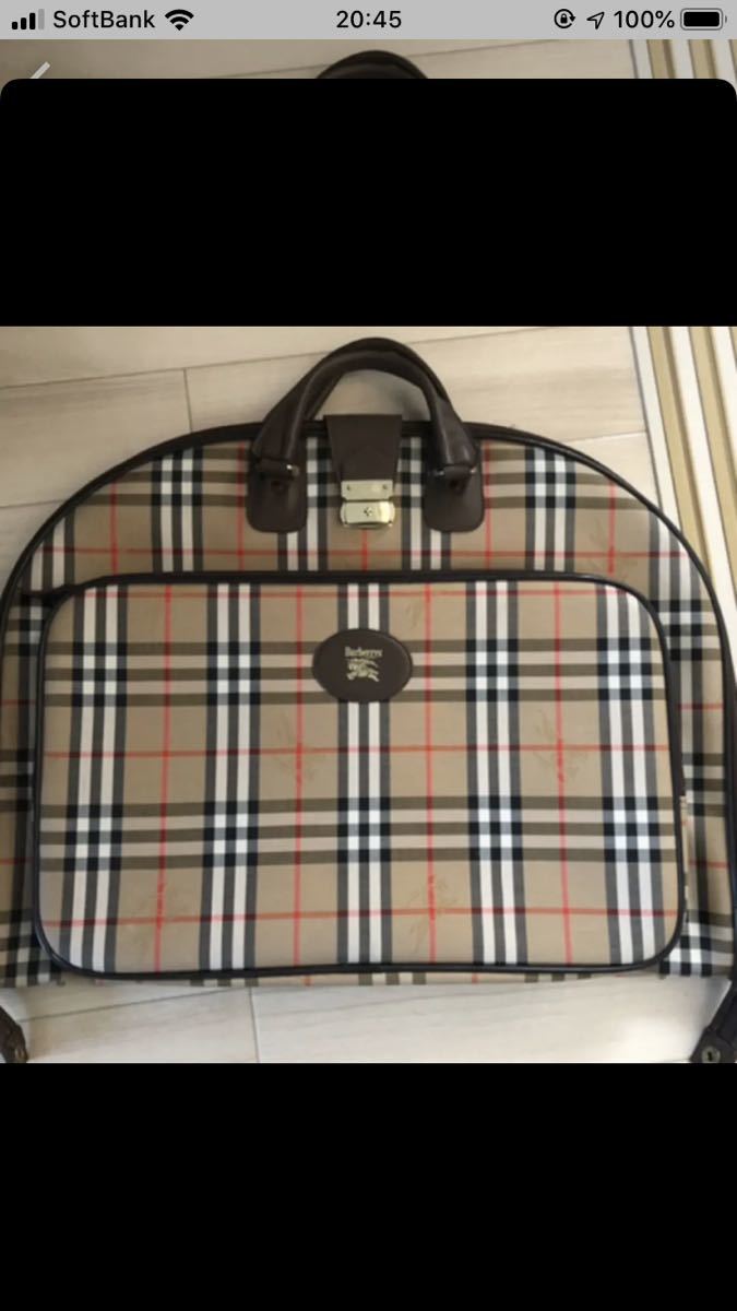 バーバリー Burberry ガーメントバッグ ガーメント Burberrys
