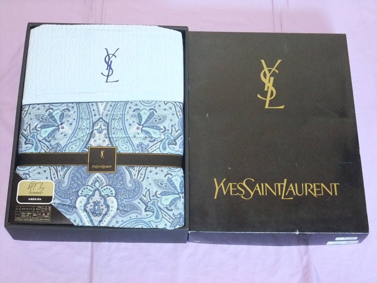 Yves Saint Laurent ダウンケット 150×200cm 公式通販 ☆YSL イヴサン