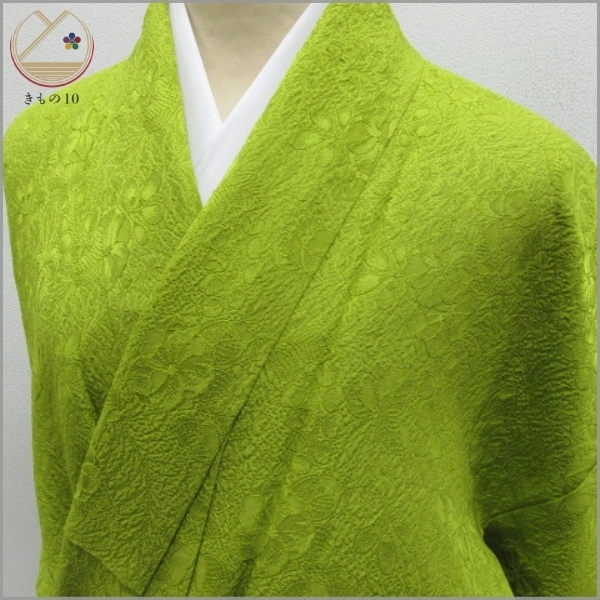 正規品，100%新品 着物10 1円 絹 色無地 辻が花調 ツツジ 藤 紋なし 袷 身丈162cm 裄66cm 同梱可(仕立て上がり)｜売買されたオークション情報、yahooの商品情報をアーカイブ公開 - オークファン 仕立て上がり
