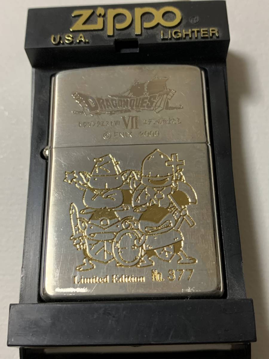 本体のみ 2000年 ドラゴンクエスト エデンの戦士たち ZIPPO 未使用 難