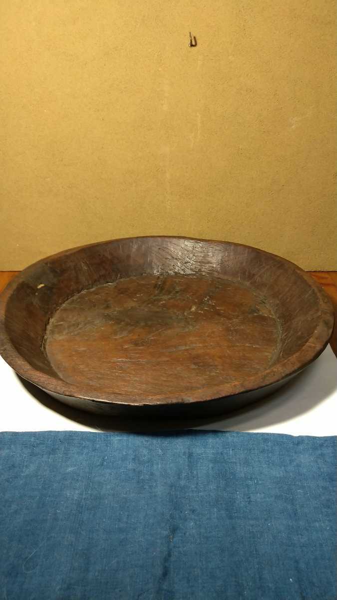 済州盆（李朝時代） 済州盆 その14 盆.李朝木工.韓国骨董.アンティーク.