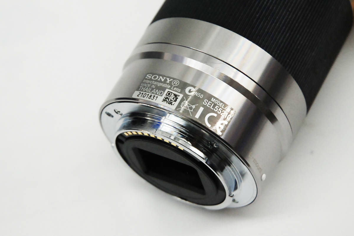 55-210mm E OSS Sony SEL55210 F4.5-6.3 Zoom f⁄4.5-6.3 Telephoto SONY Lens ソニー Optical com : (B