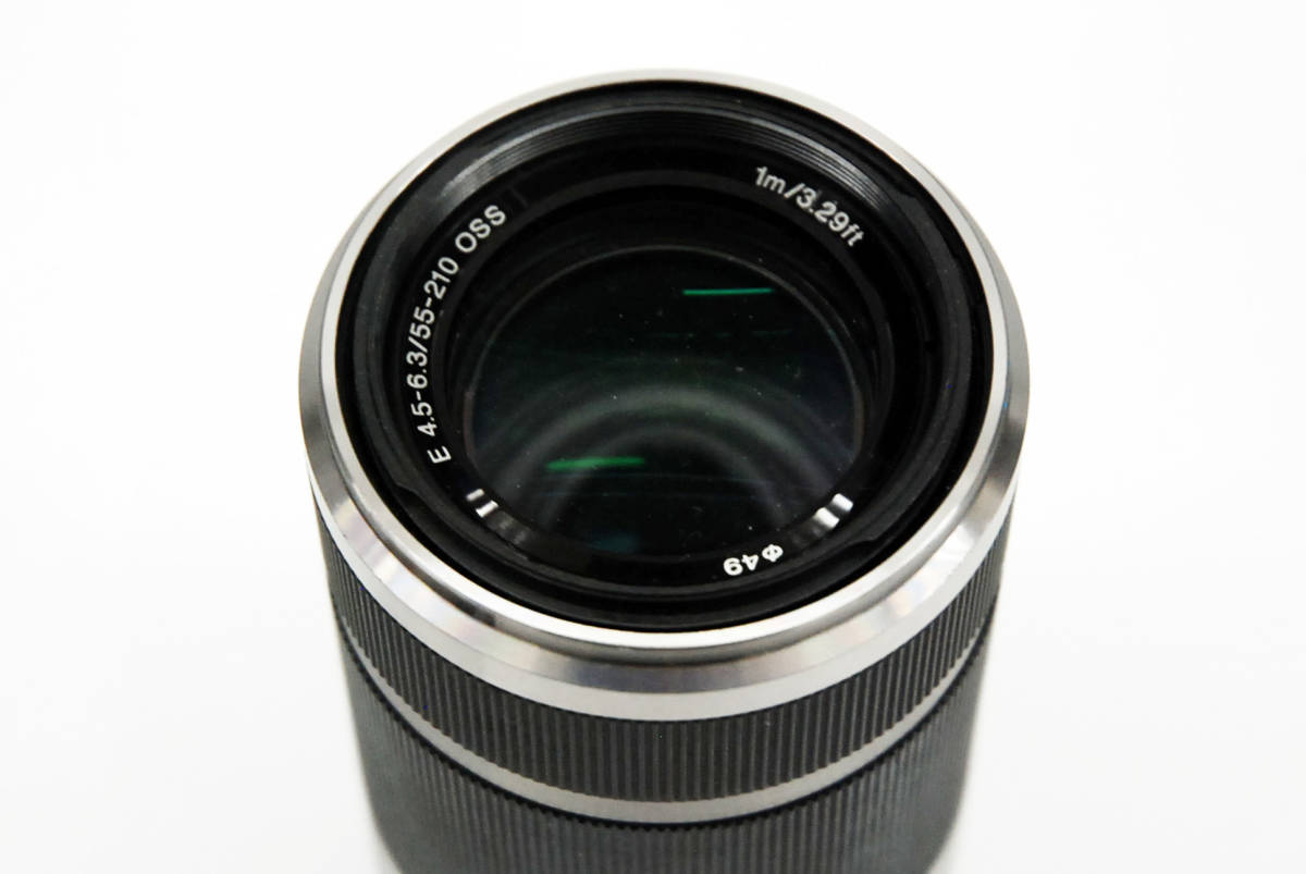 55-210mm E OSS Sony SEL55210 F4.5-6.3 Zoom f⁄4.5-6.3 Telephoto SONY Lens ソニー Optical com : (B