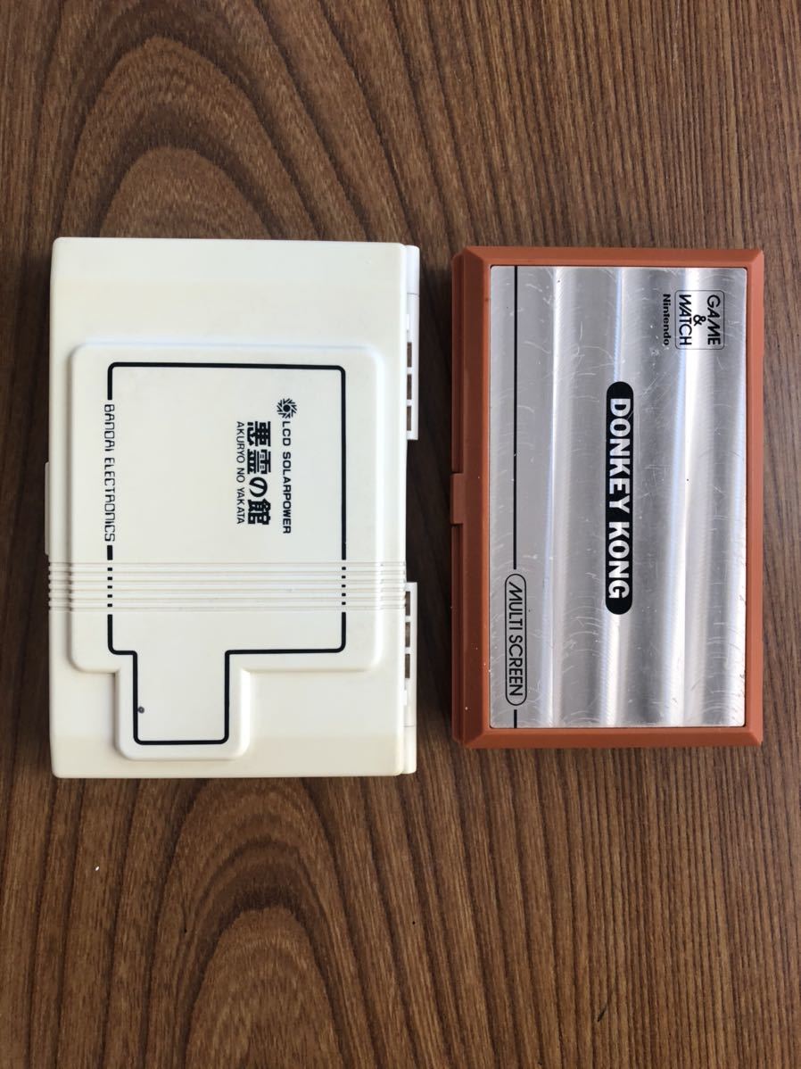ゲームウォッチ ゲーム BANDAI 悪霊の館 ドンキー Nintendo GAME&amp
