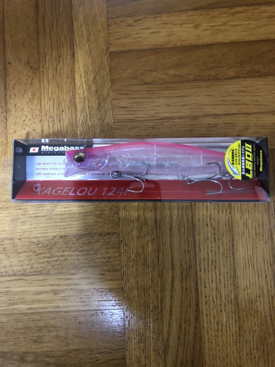 驚きの破格値，限定セール カゲロウ124F KAGEROU124F GP PINK BACK メガバス(ミノー)｜売買されたオークション情報、yahooの商品情報をアーカイブ公開 - オークファン 海水