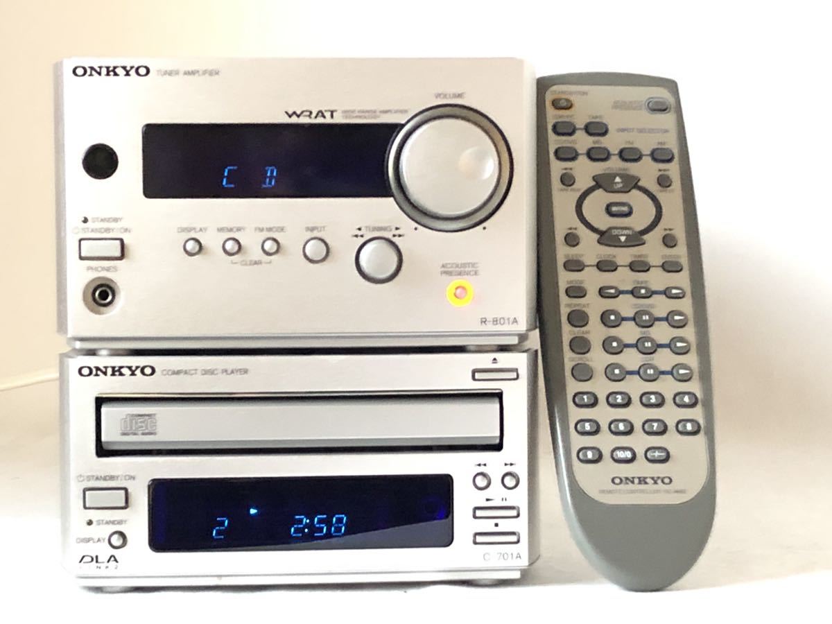 R-801A ONKYO Onkyo MD-101A C-701A コンポ CD recorder D-022A