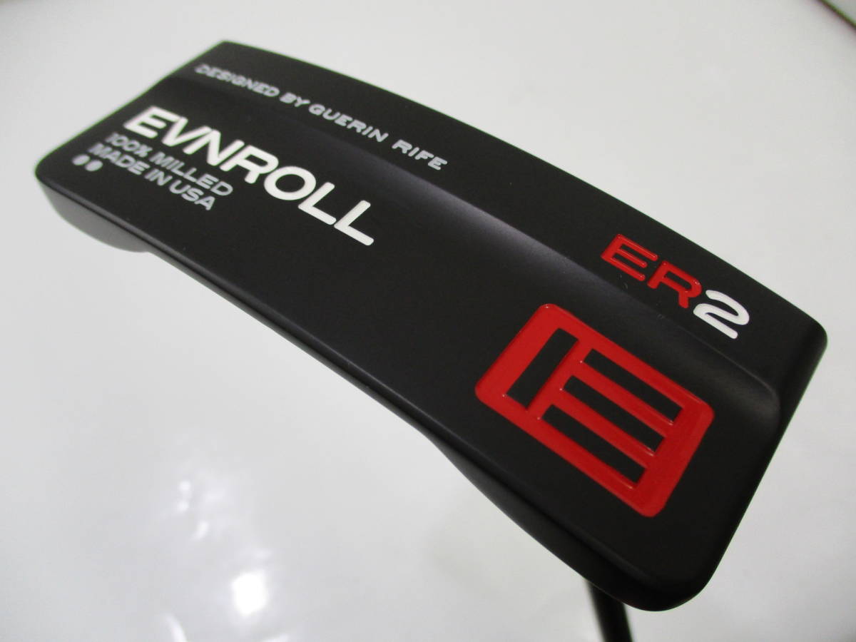 豊富な，新品 ラウンド ブレードワイドソール EVNROLL ER2 BLACK 34inc(パター)｜売買されたオークション情報、yahooの商品情報をアーカイブ公開 - オークファン 男性右きき用