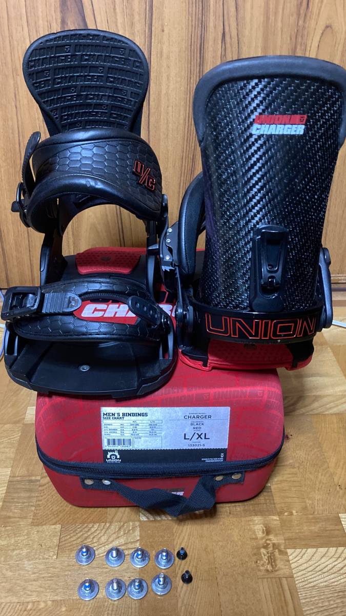 新作，人気セール 2013年モデル UNION CHARGER Black Red L/XLサイズ ユニオン チャージャー スノーボード ビンディング バインディング(Lサイズ)｜売買されたオークション情報、yahooの商品情報をアーカイブ公開 - オー 一般