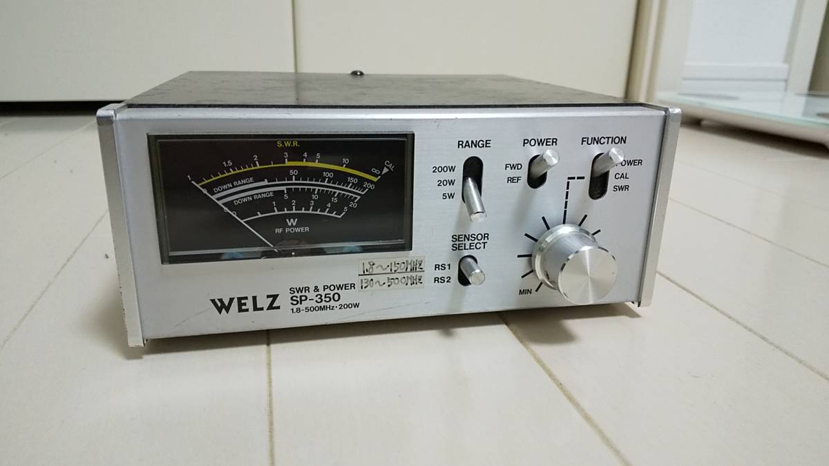 WELZ SP-350 Yahoo!オークション SWR & POWER METER メルカリ