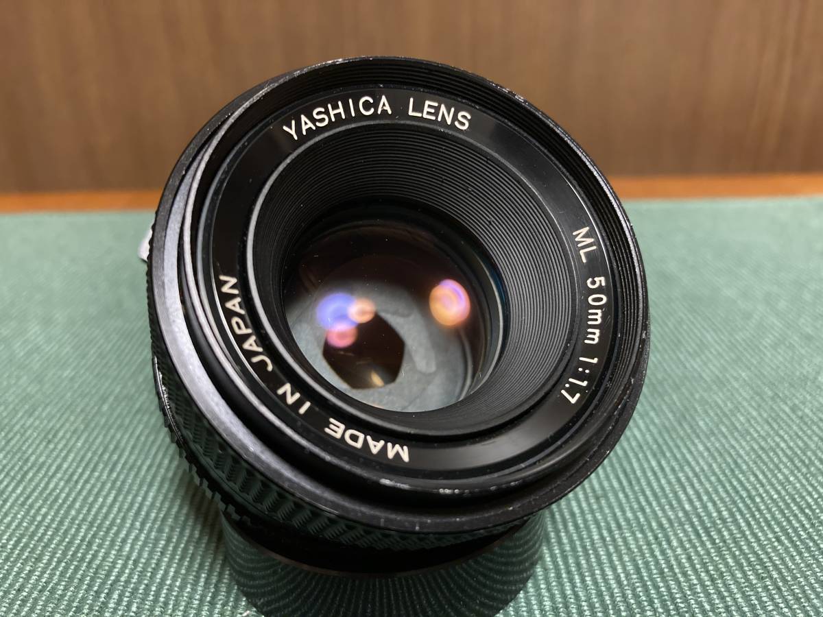 ヤシカ YASHICA ML 50mm F1.7 ☆Y/Cマウント☆ #355-11 ☆極上品・希少