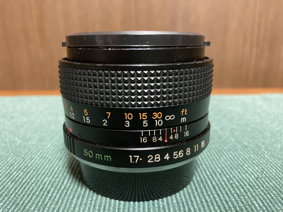 YASHICA ML 50mm F1.7 コンタックス/ヤシカマウント アリバイ日記